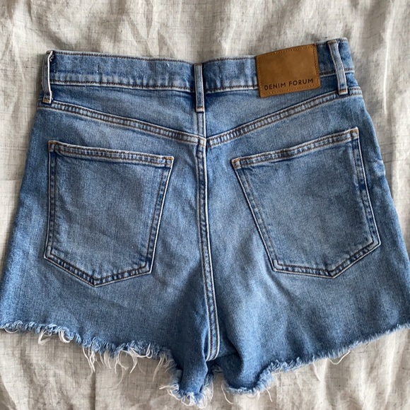 SOLD: Aritzia Jean shorts - Picture 2 of 4